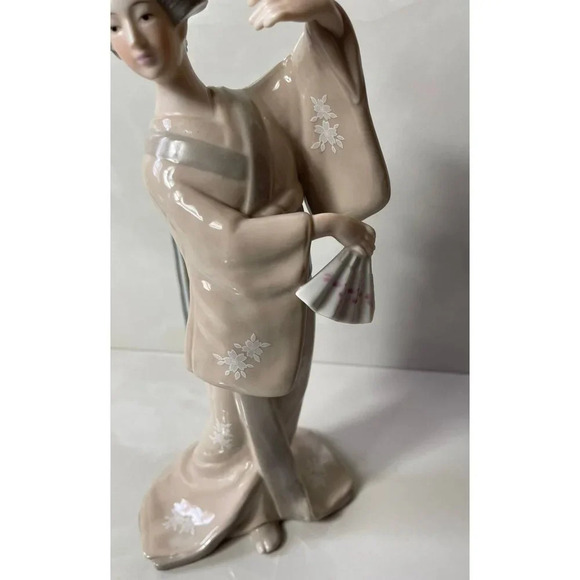 Vintage Toyo Japan Porcelain Geisha Lady Dressed Traditional  Kimono Dress Figur - Picture 11 of 15